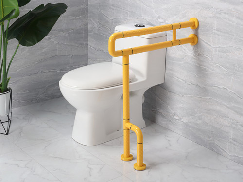 衛(wèi)生間扶手-黃色U型扶手帶工字架旋轉(zhuǎn)活動(dòng)輔助腳老人安全助力扶手桿無障礙助立坐便器扶手 衛(wèi)生間扶手-黃色U型扶手帶工字架旋轉(zhuǎn)活動(dòng)輔助腳老人安全助力扶手桿無障礙助立坐便器扶手