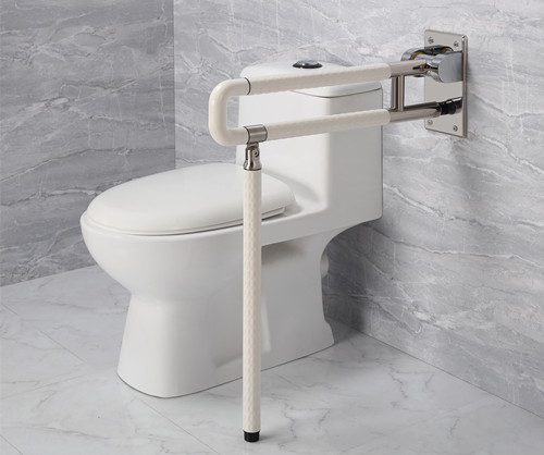 衛(wèi)生間扶手-新款白色U型上翻扶手帶落地腳不銹鋼光面底板老人安全助力扶手桿無障礙助立坐便器扶手 衛(wèi)生間扶手-新款白色U型上翻扶手帶落地腳不銹鋼光面底板老人安全助力扶手桿無障礙助立坐便器扶手