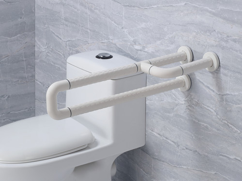 衛(wèi)生間扶手-白色U型扶手帶小腳老人安全助力扶手桿無障礙助立坐便器扶手 衛(wèi)生間扶手-白色U型扶手帶小腳老人安全助力扶手桿無障礙助立坐便器扶手